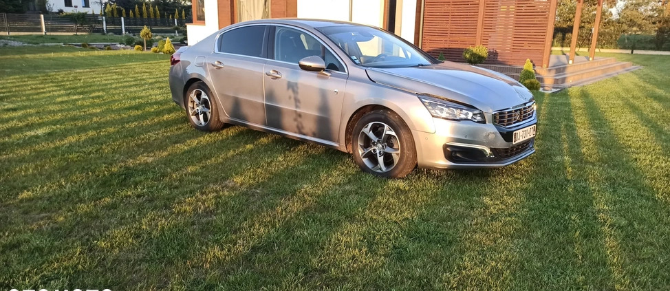 Peugeot 508 cena 31900 przebieg: 230000, rok produkcji 2014 z Rawicz małe 277